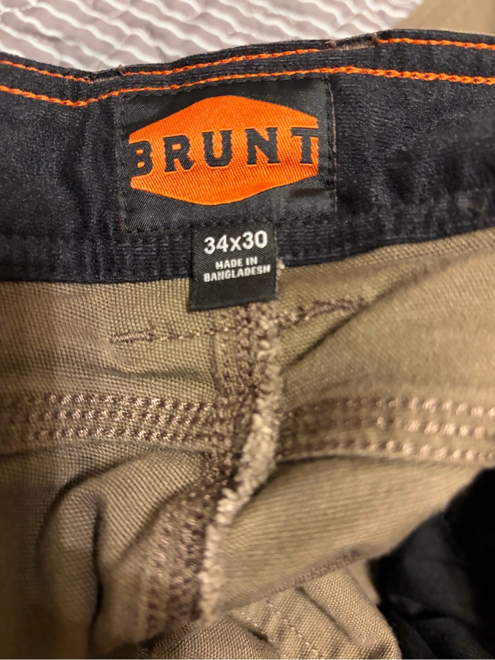 Brunt Men's Chino Pants in Tan - Classic Fit